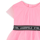 Vestido formal KARL LAGERFELD KIDS 
                    NI&Ntilde;A