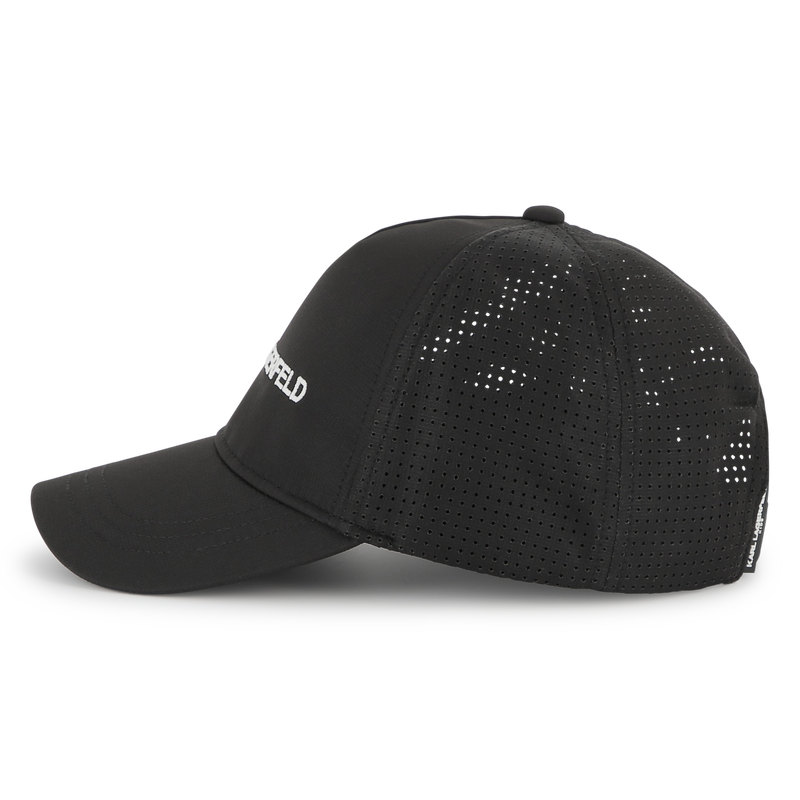 Gorra bordada ajustable KARL LAGERFELD KIDS 
                        NI&Ntilde;O