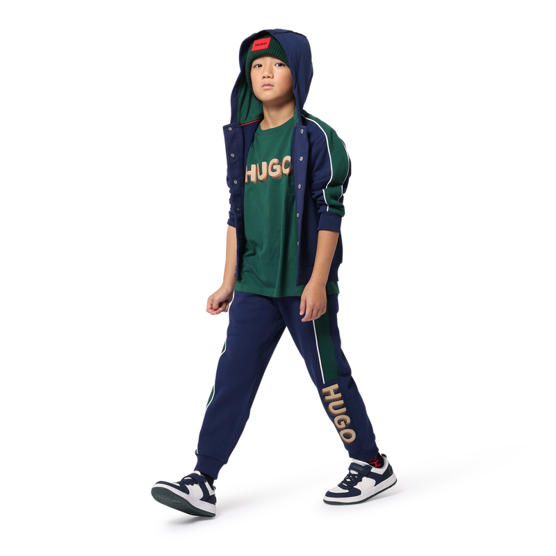 Gorro de punto de algod&oacute;n HUGO 
                        UNISEXO