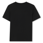 Camiseta manga corta y algod&oacute;n BOSS 
                    NI&Ntilde;O