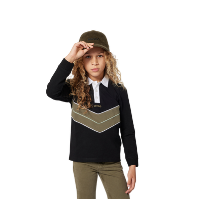 Polo de manga larga HUGO NI&Ntilde;O