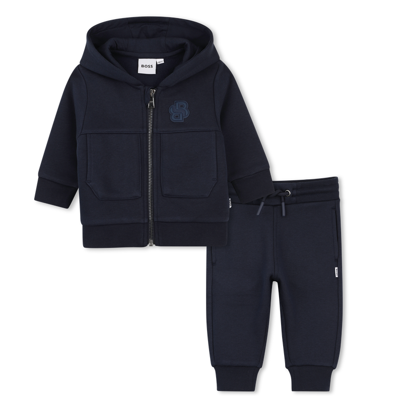 Conjunto de c&aacute;rdigan y pantal&oacute;n BOSS 
                        NI&Ntilde;O