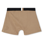Pack de 2 calzoncillos b&oacute;xer de jersey BOSS 
                    NI&Ntilde;O