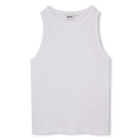 Camiseta de tirantes con placa met&aacute;lica BOSS 
                    NI&Ntilde;A