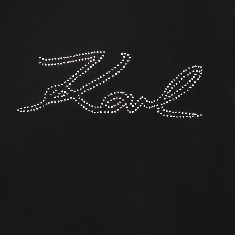 Camiseta de manga corta KARL LAGERFELD KIDS 
                        NI&Ntilde;A