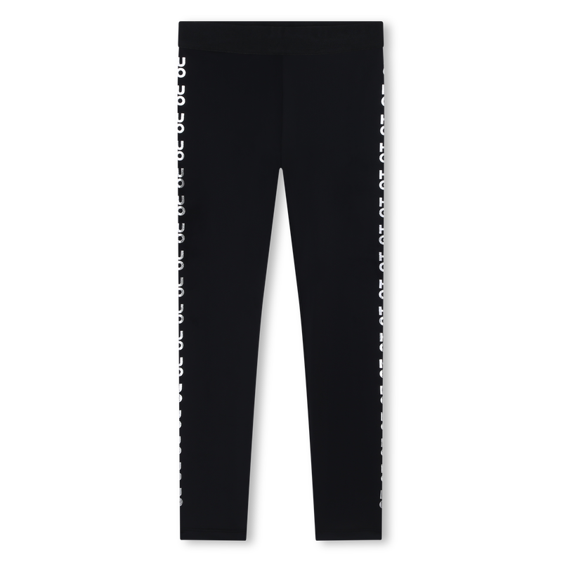 Leggings con logos brillantes HUGO 
                        NI&Ntilde;A