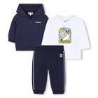 Conjunto de jogging de tres piezas TIMBERLAND 
                    NI&Ntilde;O