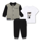 Conjunto de ch&aacute;ndal KARL LAGERFELD KIDS 
                    NI&Ntilde;O