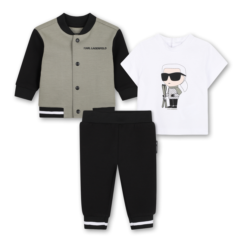 Conjunto de ch&aacute;ndal KARL LAGERFELD KIDS 
                        NI&Ntilde;O