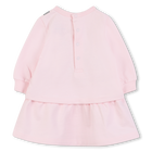Vestido de felpa de algod&oacute;n MARC JACOBS 
                    UNISEXO