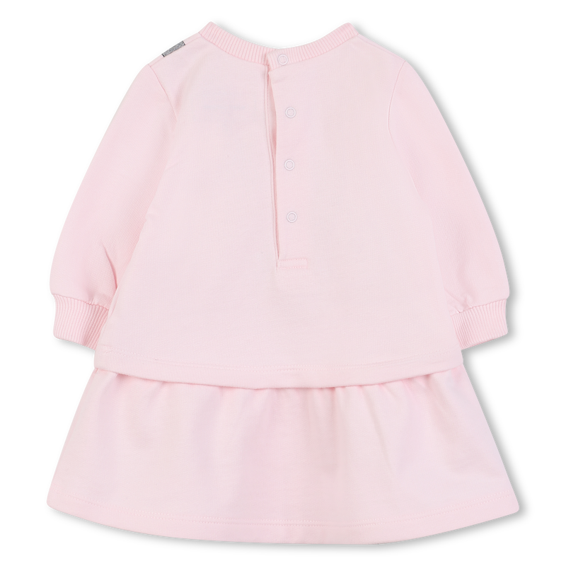 Vestido de felpa de algod&oacute;n MARC JACOBS 
                        UNISEXO