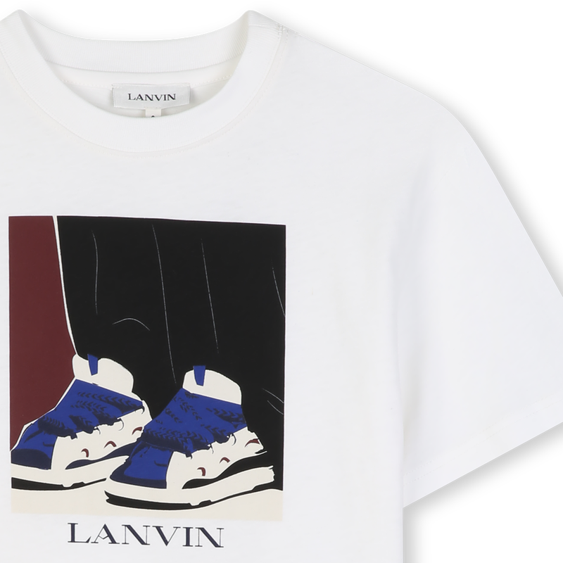 Camiseta de mangas cortas LANVIN 
                        NI&Ntilde;O