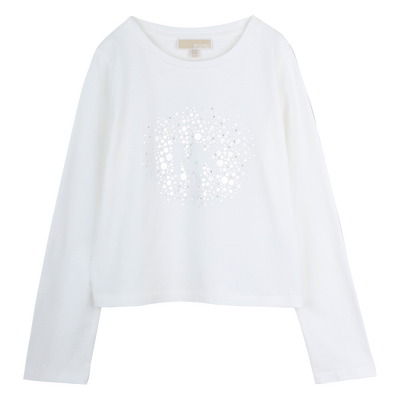 CAMISETA DE MANGA LARGA MICHAEL KORS NI&Ntilde;A