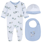 Pijama, babero y gorro KENZO KIDS 
                    NI&Ntilde;O