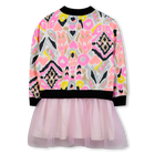 Vestido bimaterial BILLIEBLUSH 
                    NI&Ntilde;A