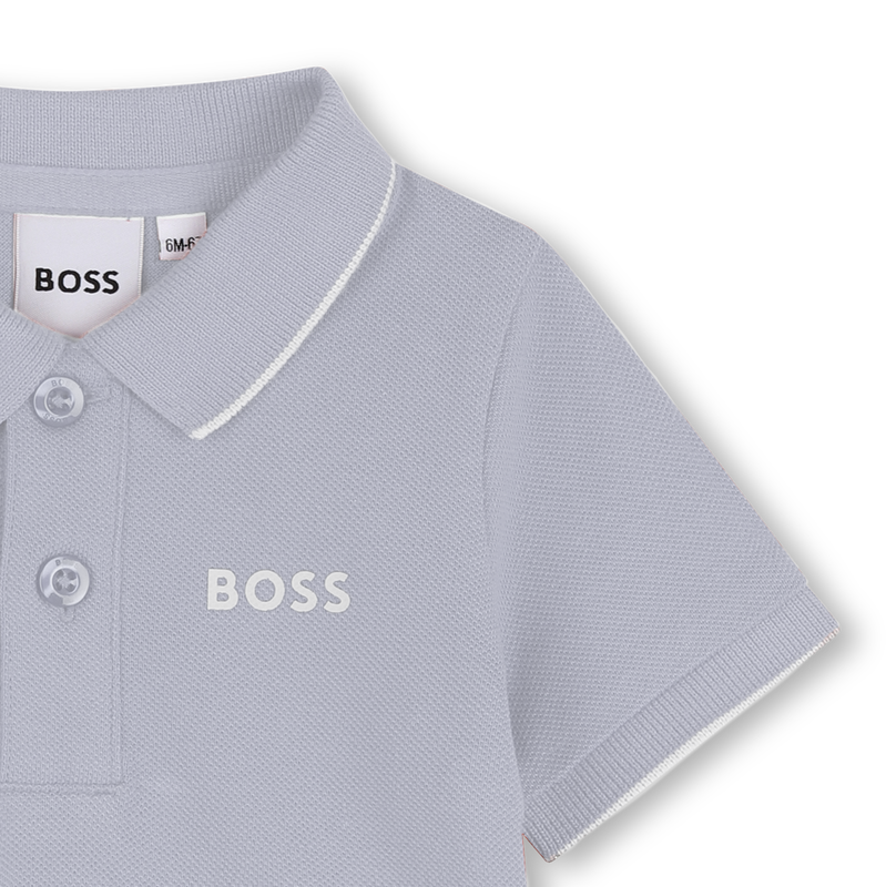 Polo de manga corta BOSS 
                        NI&Ntilde;O