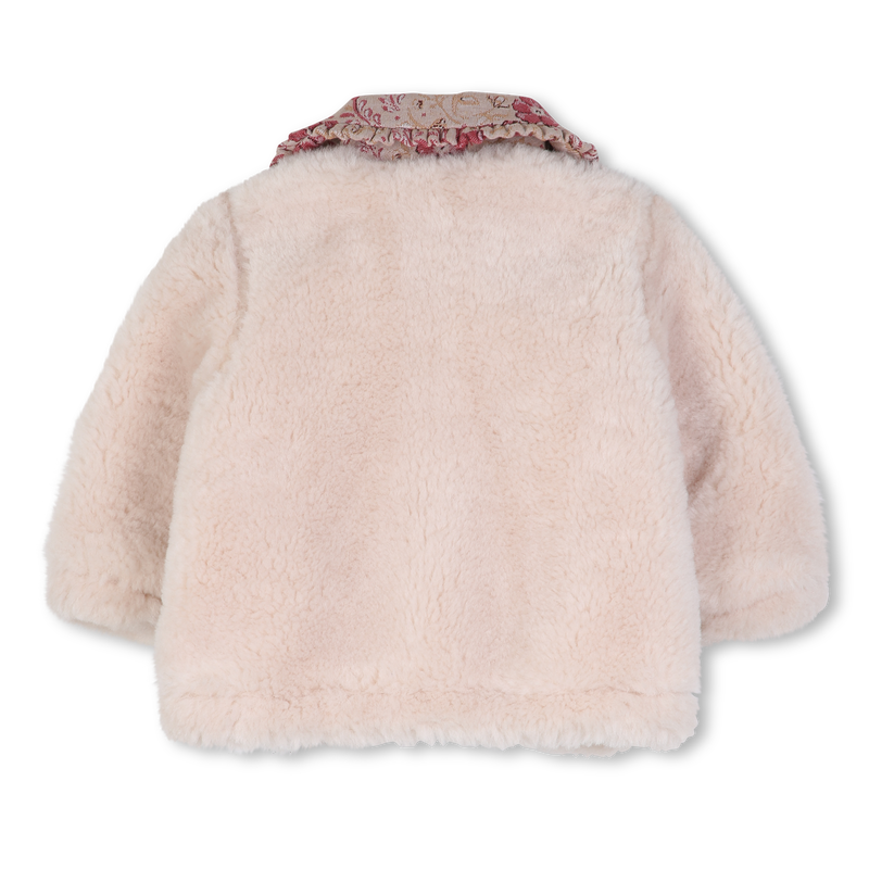 Abrigo de forro polar suave CHLOE 
                        NI&Ntilde;A