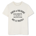 Camiseta de mangas cortas ZADIG & VOLTAIRE 
                    UNISEXO