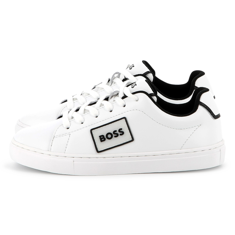 Zapatillas de piel de vacuno BOSS 
                        NI&Ntilde;O