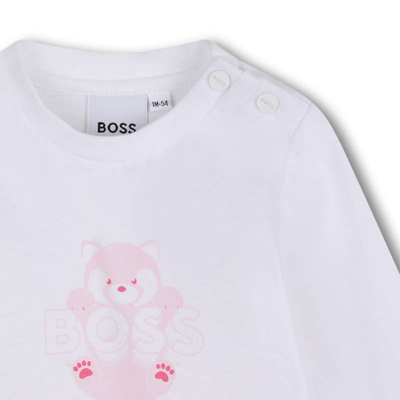 Camiseta de manga larga BOSS 
                        NI&Ntilde;A