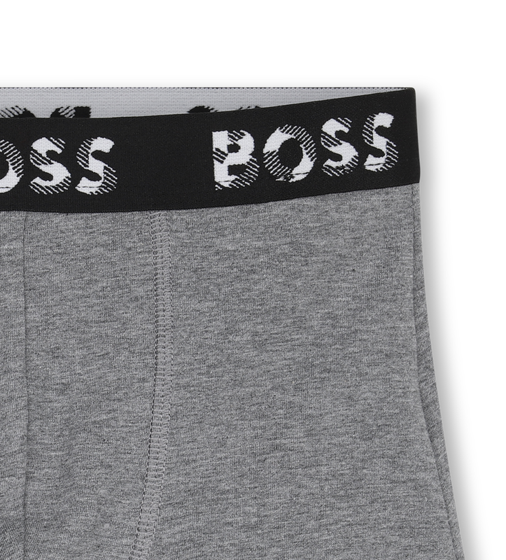 Pack de 3 calzoncillos b&oacute;xer BOSS 
                        NI&Ntilde;O