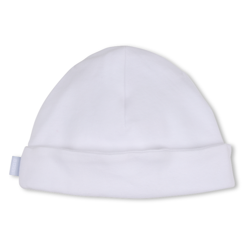 Conjunto de pijama, gorro y babero. BOSS 
                        NI&Ntilde;O