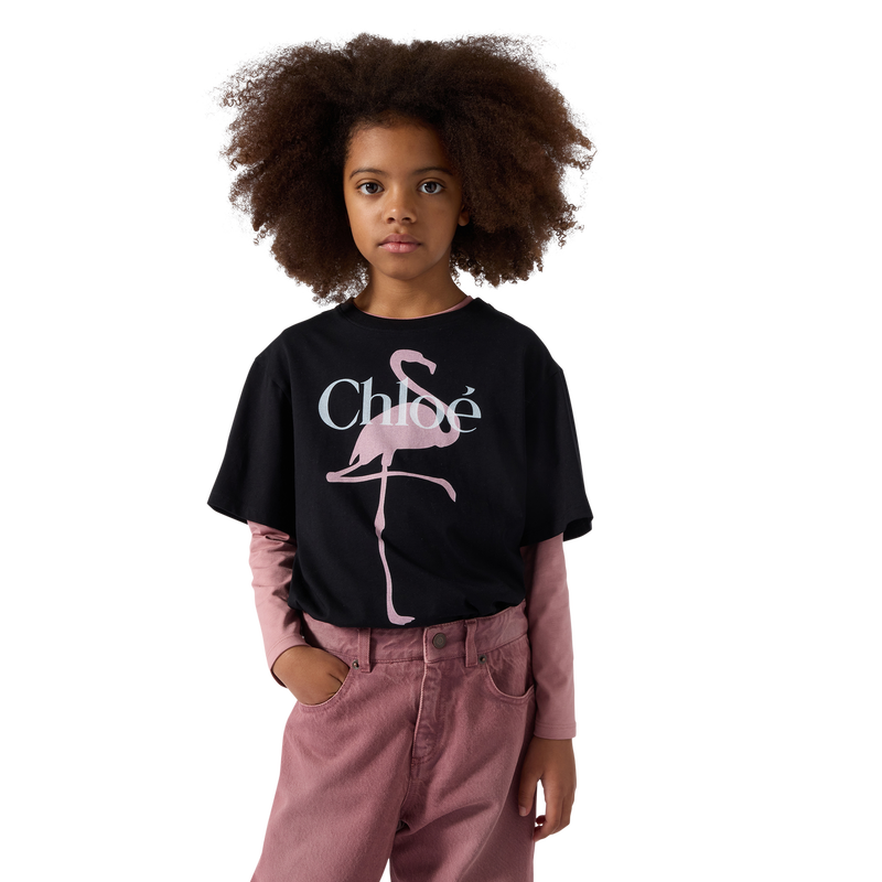Camiseta de mangas cortas CHLOE 
                        NI&Ntilde;A