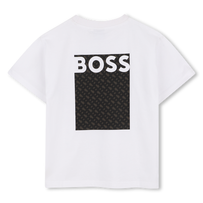 Camiseta de mangas cortas BOSS NI&Ntilde;O