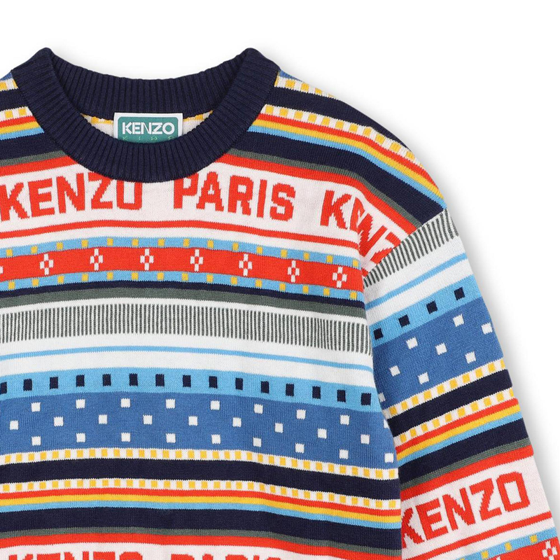 Jersey de jacquard de punto KENZO KIDS 
                        NIÑO