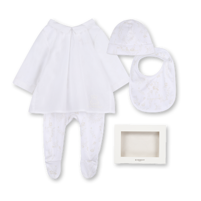 Conjunto de pijama y babero GIVENCHY UNISEXO