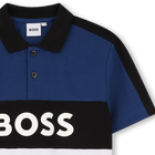 POLO MANGA CORTA BOSS 
                    NI&Ntilde;O
