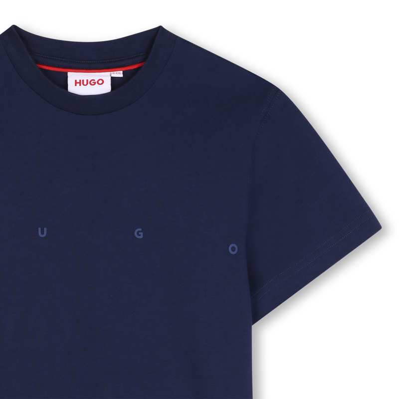 Camiseta de mangas cortas HUGO 
                        NI&Ntilde;O