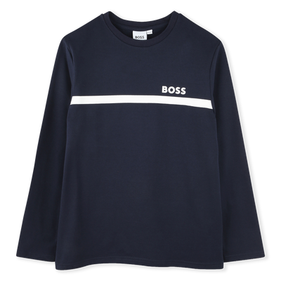 Camiseta de manga larga BOSS NI&Ntilde;O
