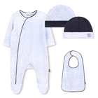 Conjunto de pijama, babero y gorro BOSS 
                    NI&Ntilde;O