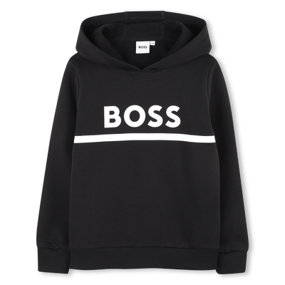 SUDADERA CON CAPUCHA BOSS NI&Ntilde;O