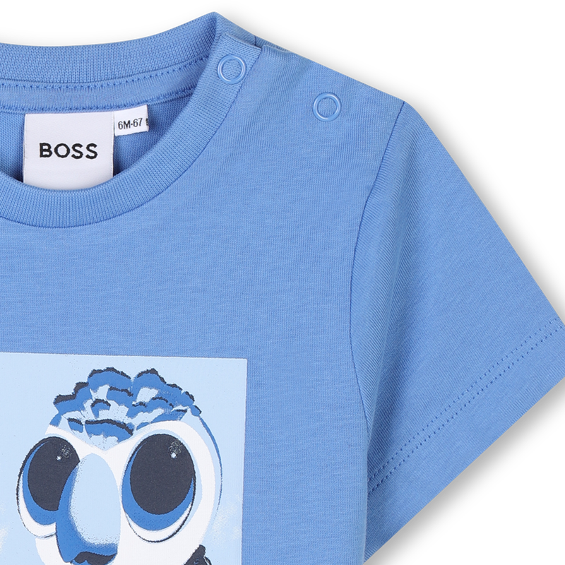 Camiseta de manga corta BOSS 
                        NI&Ntilde;O
