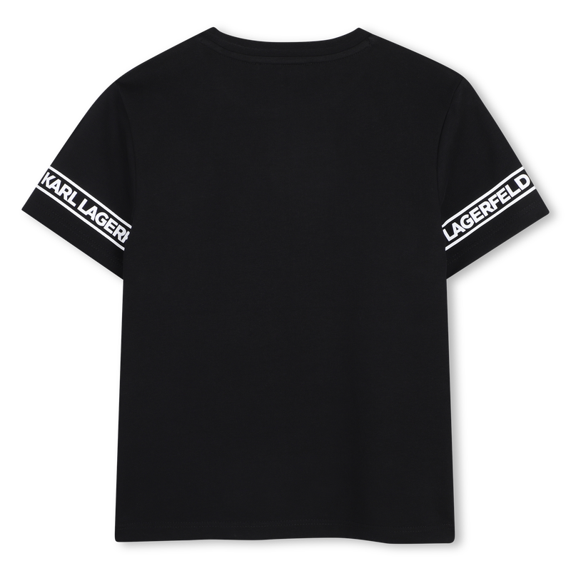 Camiseta de mangas cortas KARL LAGERFELD KIDS 
                        NI&Ntilde;O