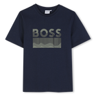 Camiseta de manga corta, MARINO, hi-res