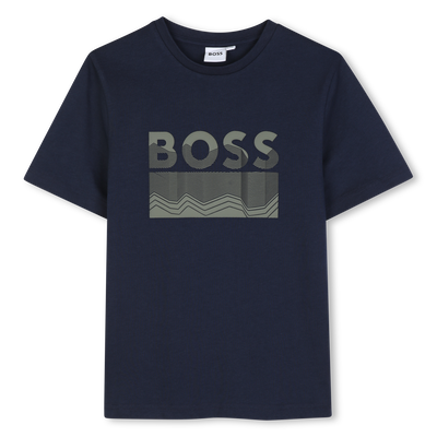CAMISETA DE MANGA CORTA BOSS NI&Ntilde;O