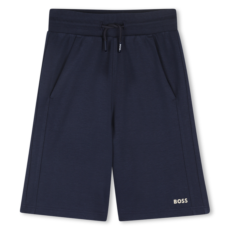 CONJUNTO POLO + BERMUDAS BOSS 
                        NI&Ntilde;O