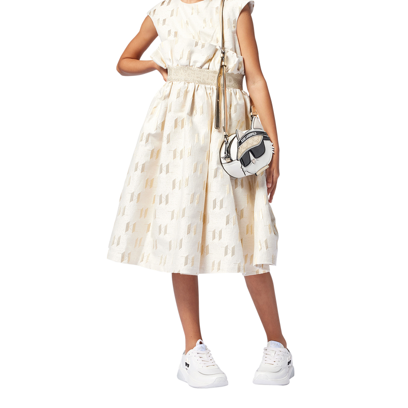 Bolso de lona revestida KARL LAGERFELD KIDS 
                        NI&Ntilde;A
