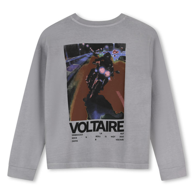 Camiseta de manga larga ZADIG & VOLTAIRE 
                        NI&Ntilde;O