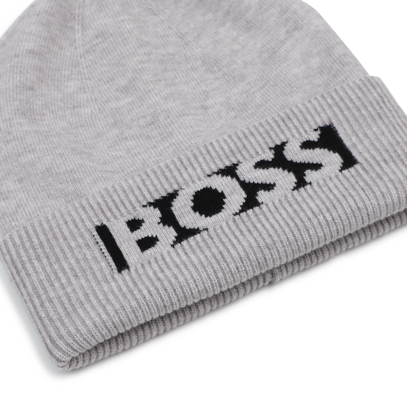 Gorro de punto BOSS 
                        NI&Ntilde;O