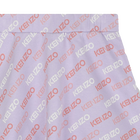 Falda acampanada con logo KENZO KIDS 
                    NI&Ntilde;A