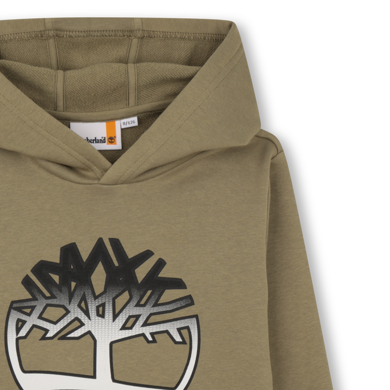 SUDADERA CON CAPUCHA TIMBERLAND 
                        NI&Ntilde;O