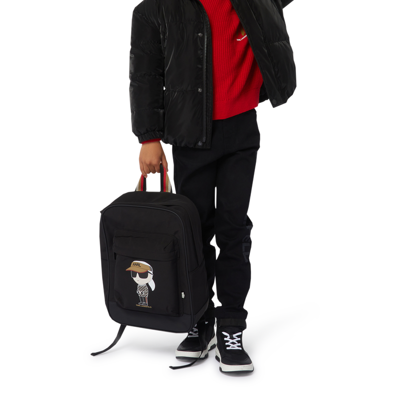 Zapatillas altas de cuero KARL LAGERFELD KIDS 
                        NI&Ntilde;O