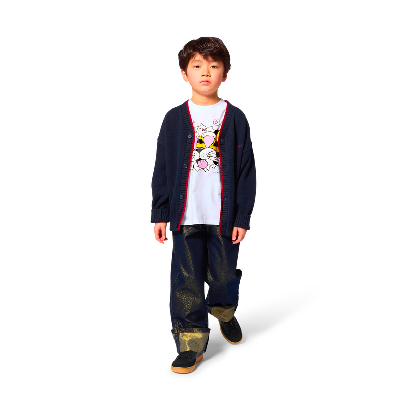 Pantal&oacute;n de denim KENZO KIDS 
                        UNISEXO