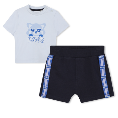 Camiseta estampada y pantal&oacute;n BOSS NI&Ntilde;O