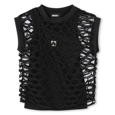 Camiseta bicolor 2 en 1 DKNY NI&Ntilde;A