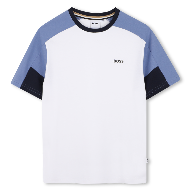 CONJUNTO CAMISETA + BERMUDAS BOSS 
                        NI&Ntilde;O